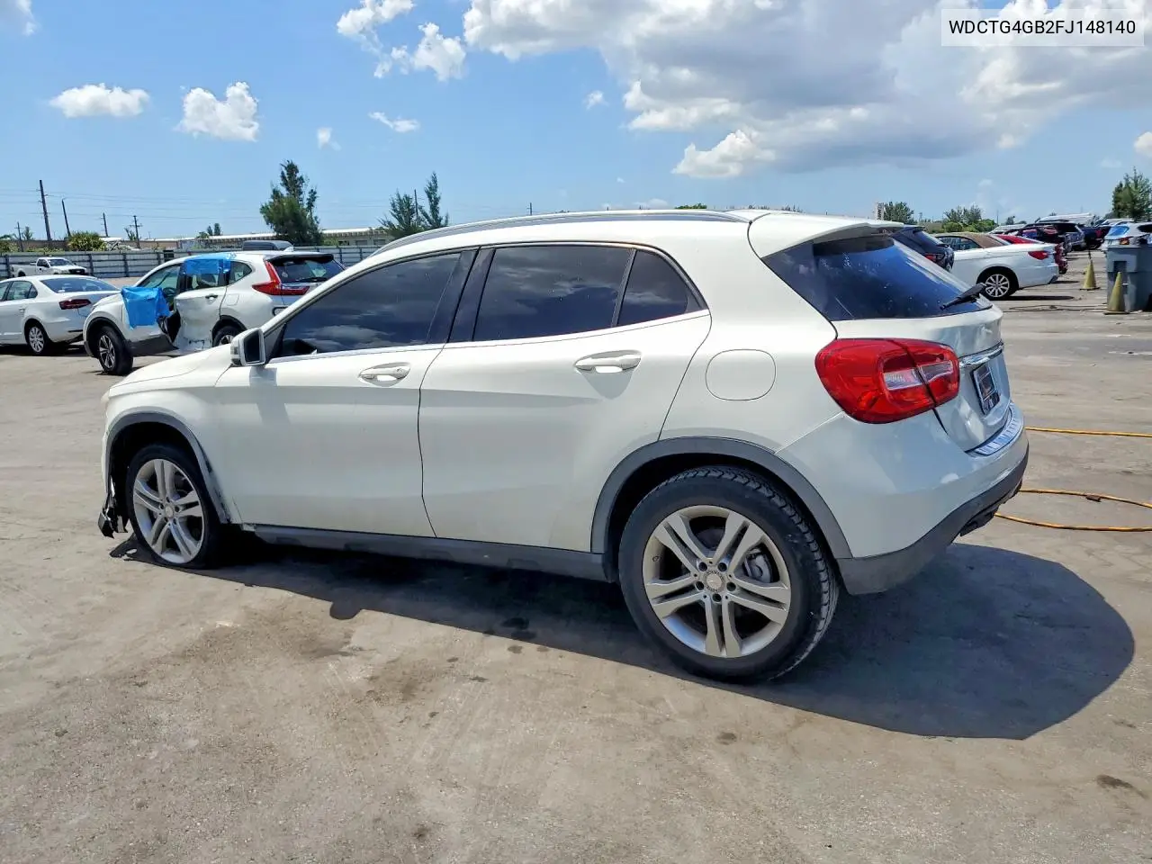 2015 Mercedes-Benz Gla 250 4Matic VIN: WDCTG4GB2FJ148140 Lot: 59026806