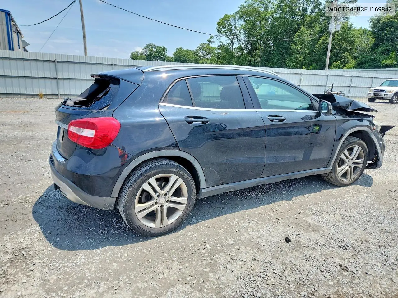 2015 Mercedes-Benz Gla 250 VIN: WDCTG4EB3FJ169842 Lot: 59116996
