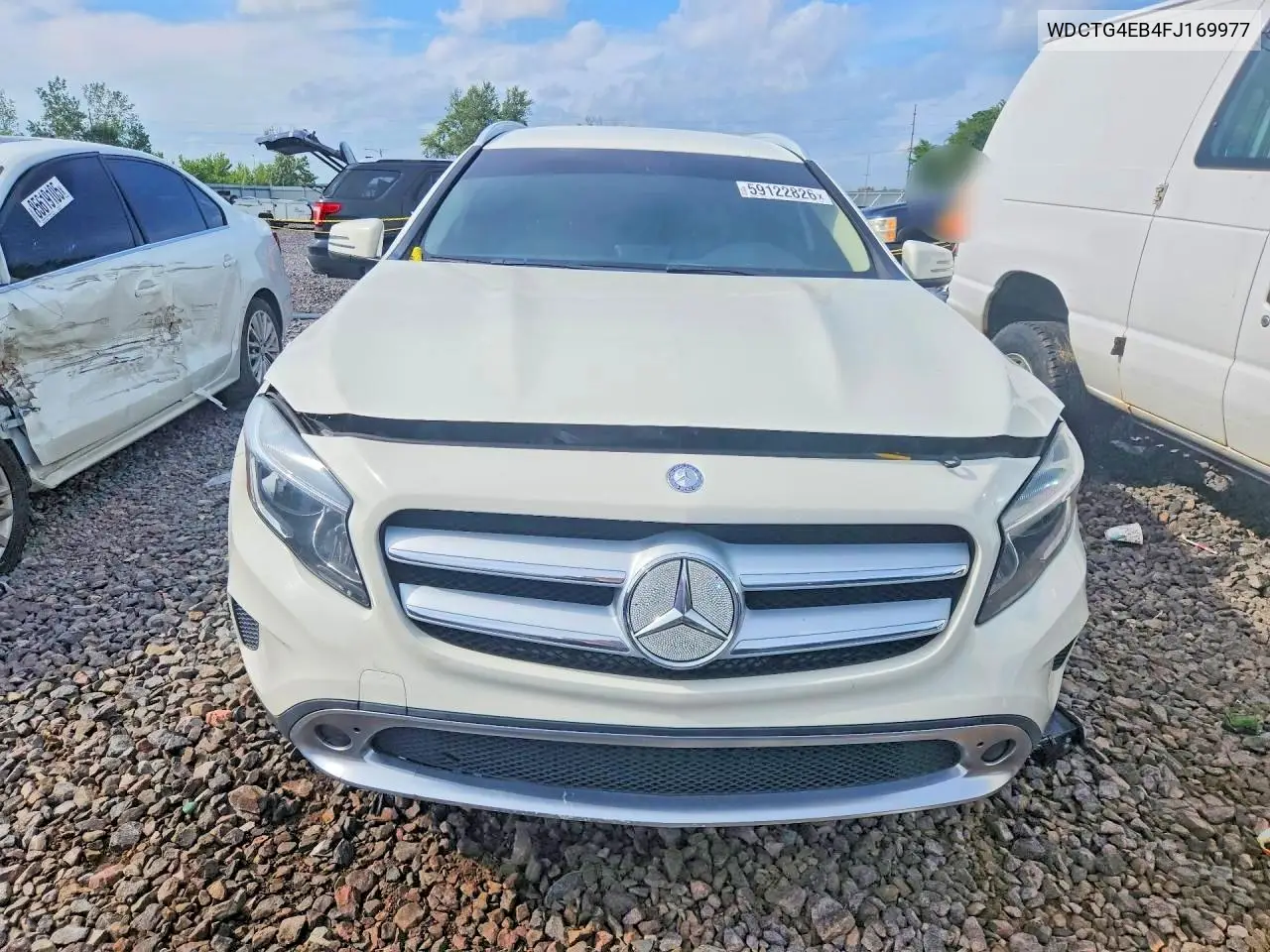 2015 Mercedes-Benz Gla 250 VIN: WDCTG4EB4FJ169977 Lot: 59122826