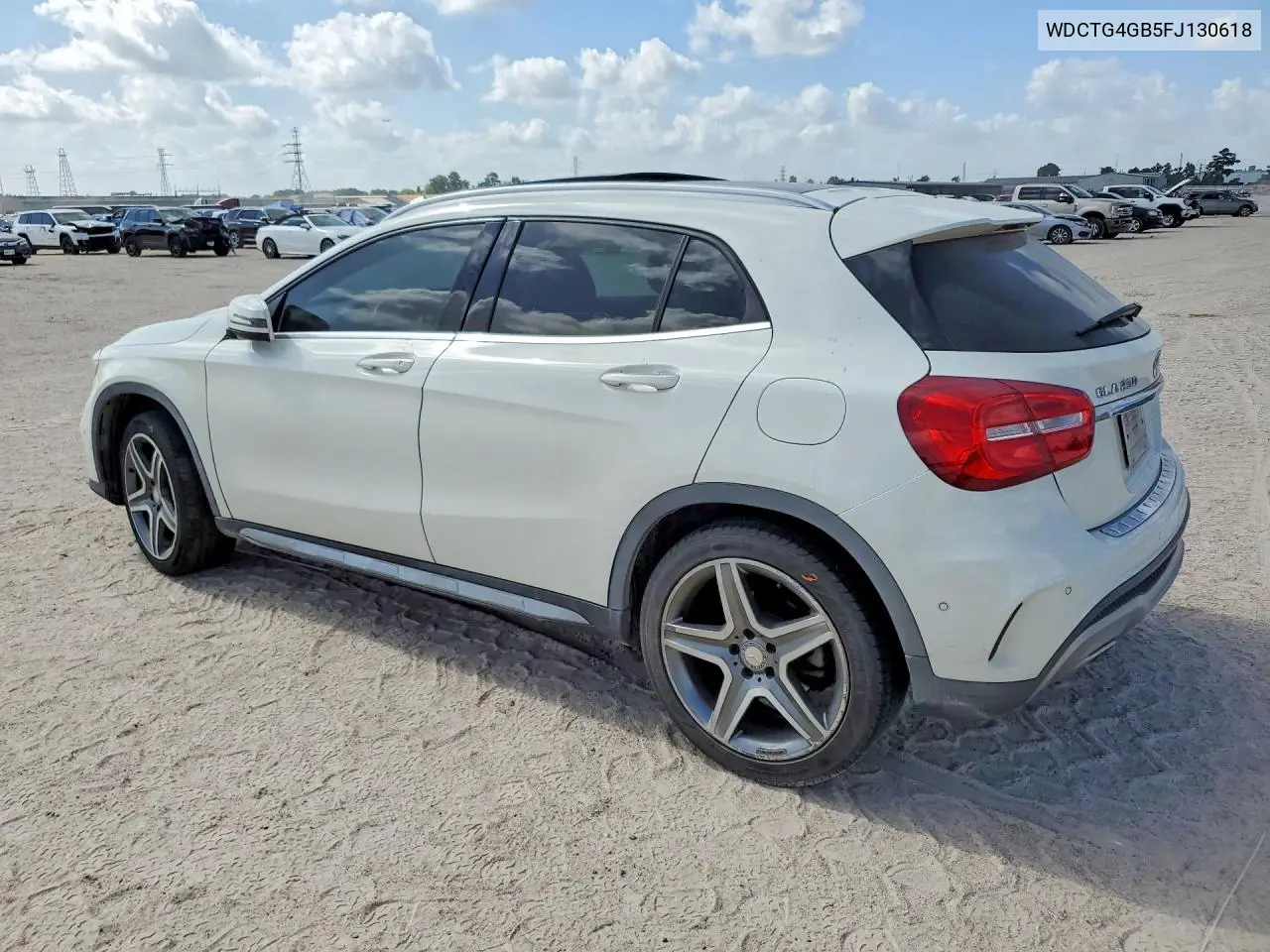 2015 Mercedes-Benz Gla 250 4Matic VIN: WDCTG4GB5FJ130618 Lot: 59158676