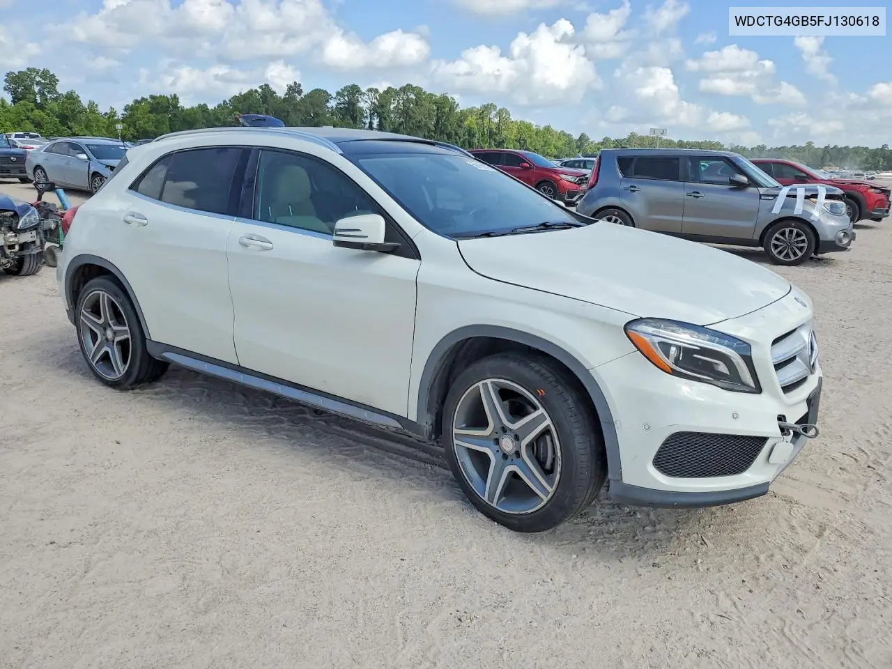 2015 Mercedes-Benz Gla 250 4Matic VIN: WDCTG4GB5FJ130618 Lot: 59158676