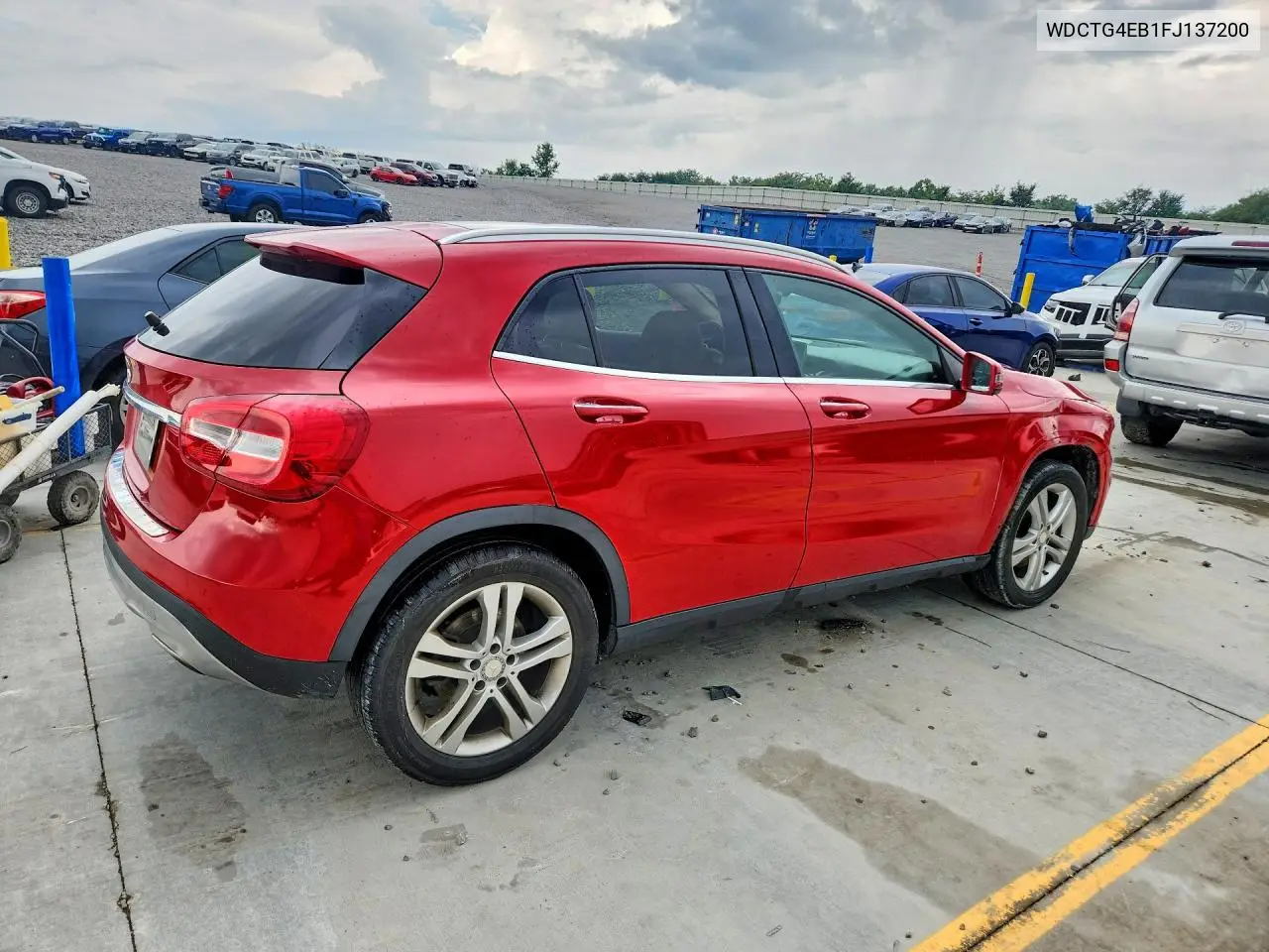 2015 Mercedes-Benz Gla 250 VIN: WDCTG4EB1FJ137200 Lot: 60015766