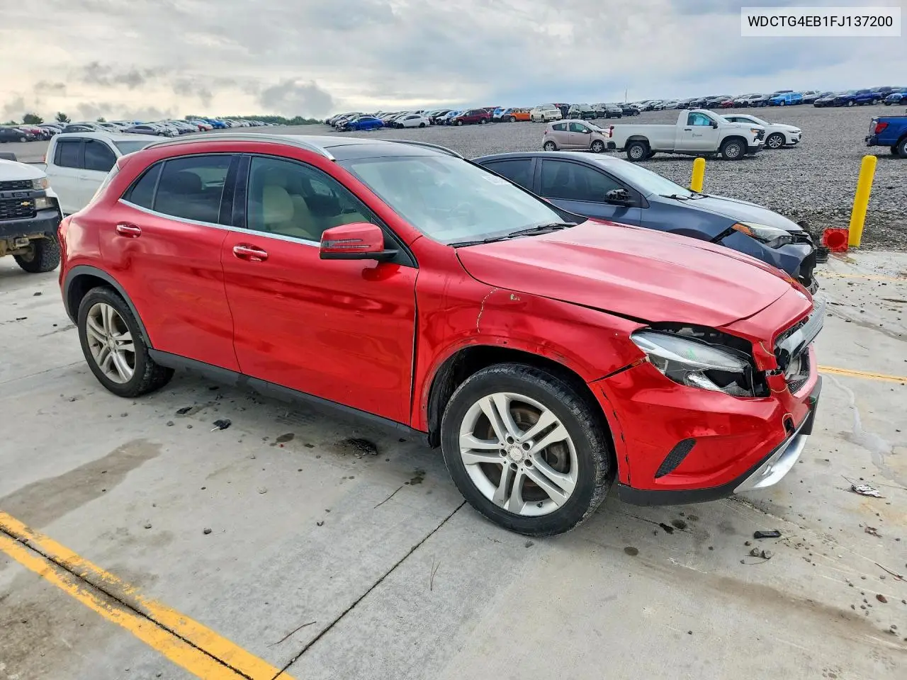 2015 Mercedes-Benz Gla 250 VIN: WDCTG4EB1FJ137200 Lot: 60015766