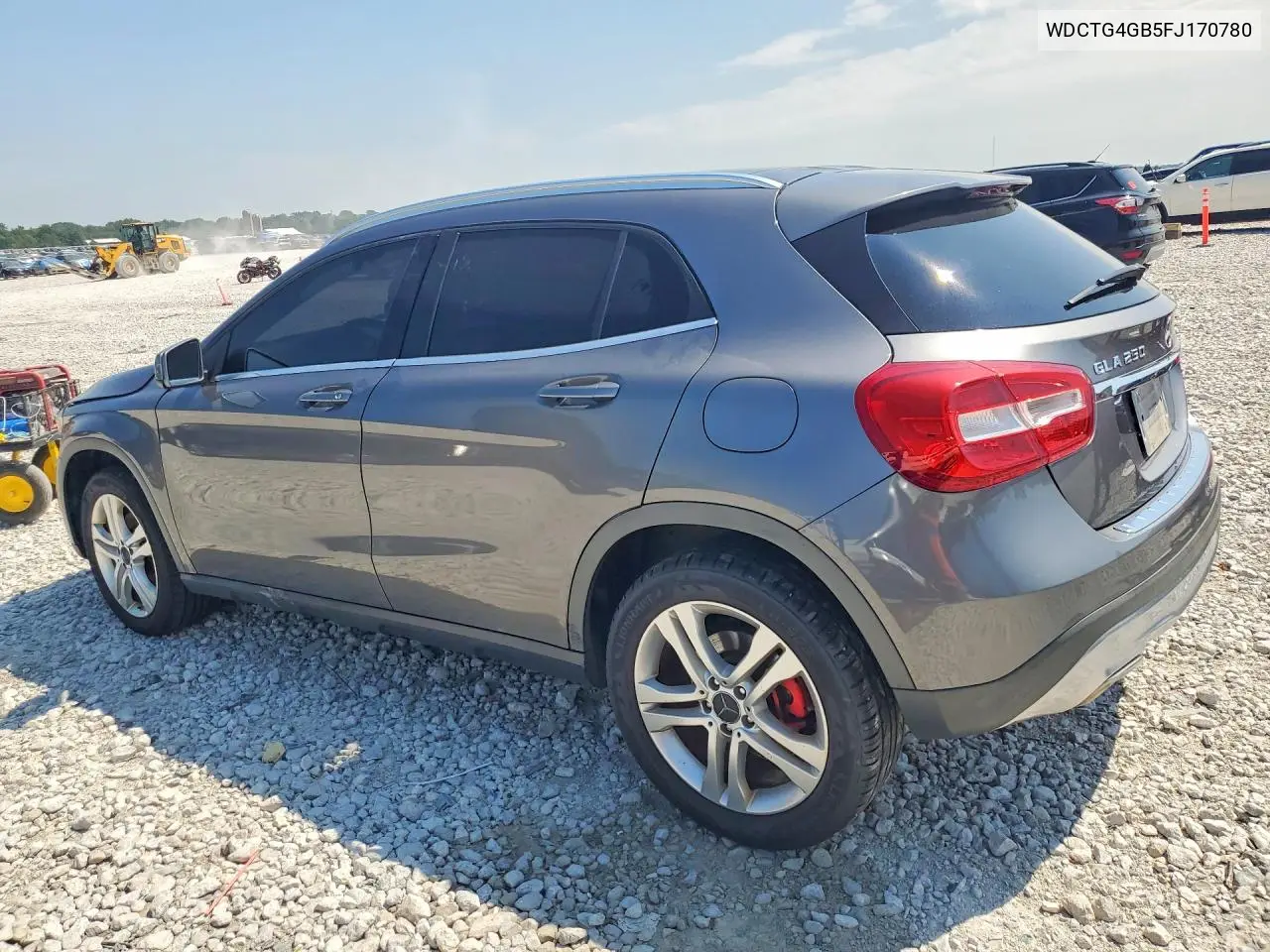 2015 Mercedes-Benz Gla 250 4Matic VIN: WDCTG4GB5FJ170780 Lot: 60038996