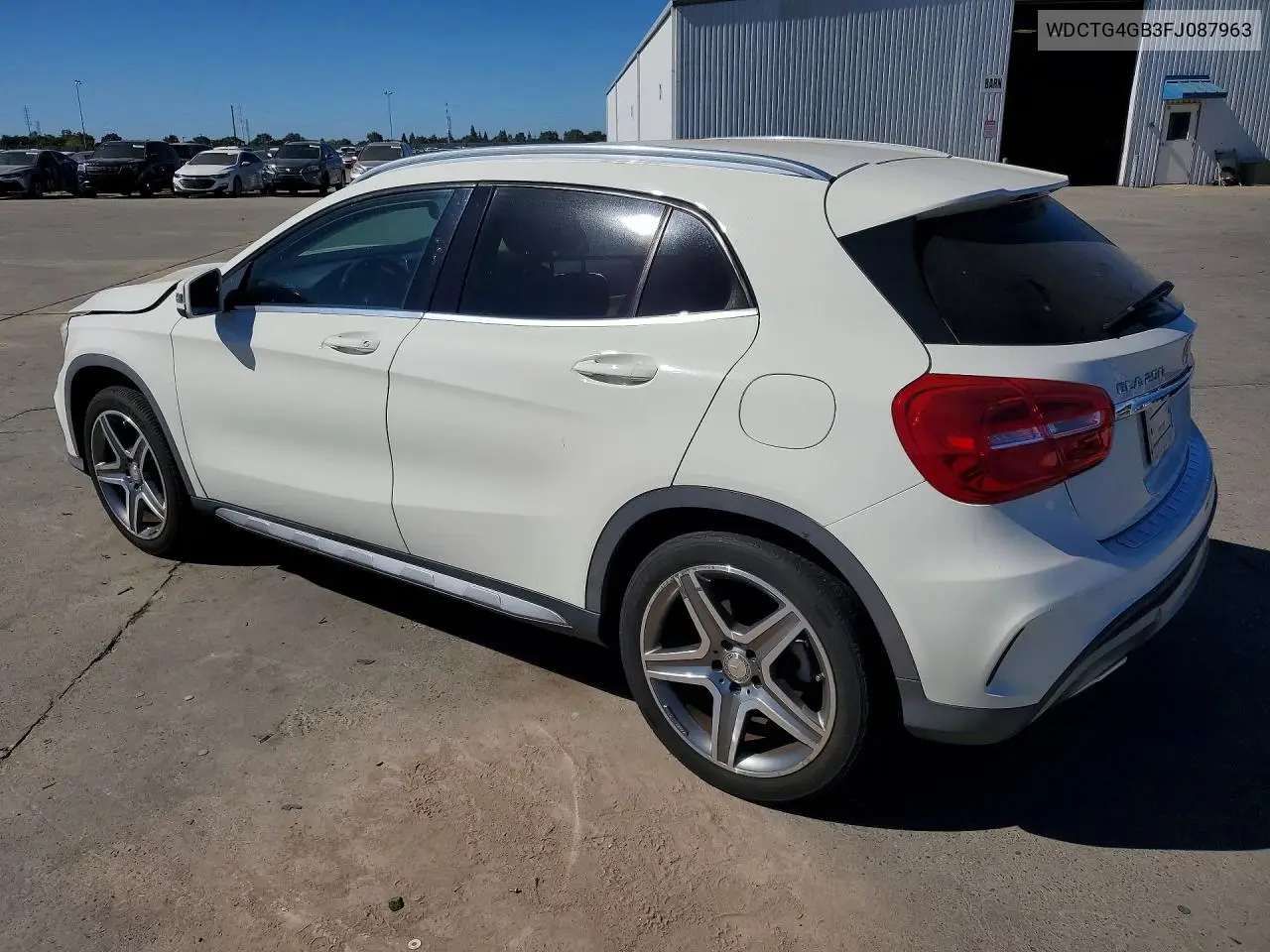 2015 Mercedes-Benz Gla 250 4Matic VIN: WDCTG4GB3FJ087963 Lot: 60977846