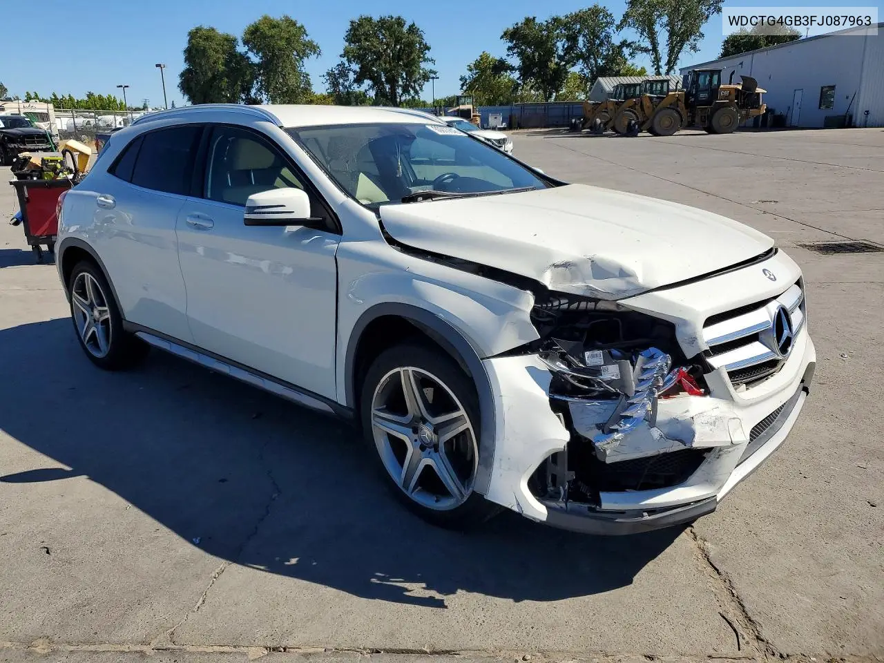 2015 Mercedes-Benz Gla 250 4Matic VIN: WDCTG4GB3FJ087963 Lot: 60977846