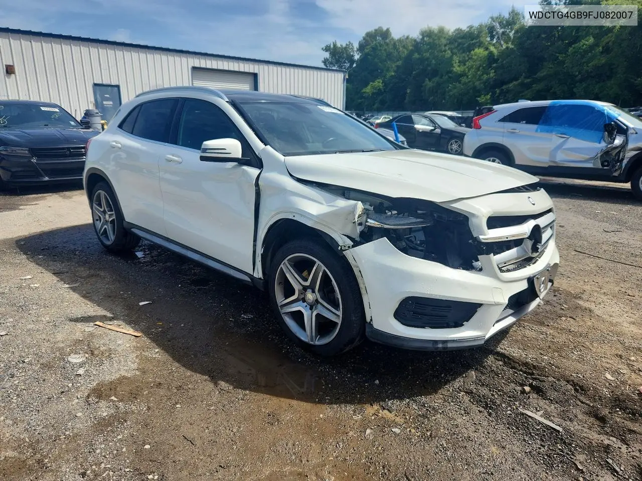 2015 Mercedes-Benz Gla 250 4Matic VIN: WDCTG4GB9FJ082007 Lot: 61160796
