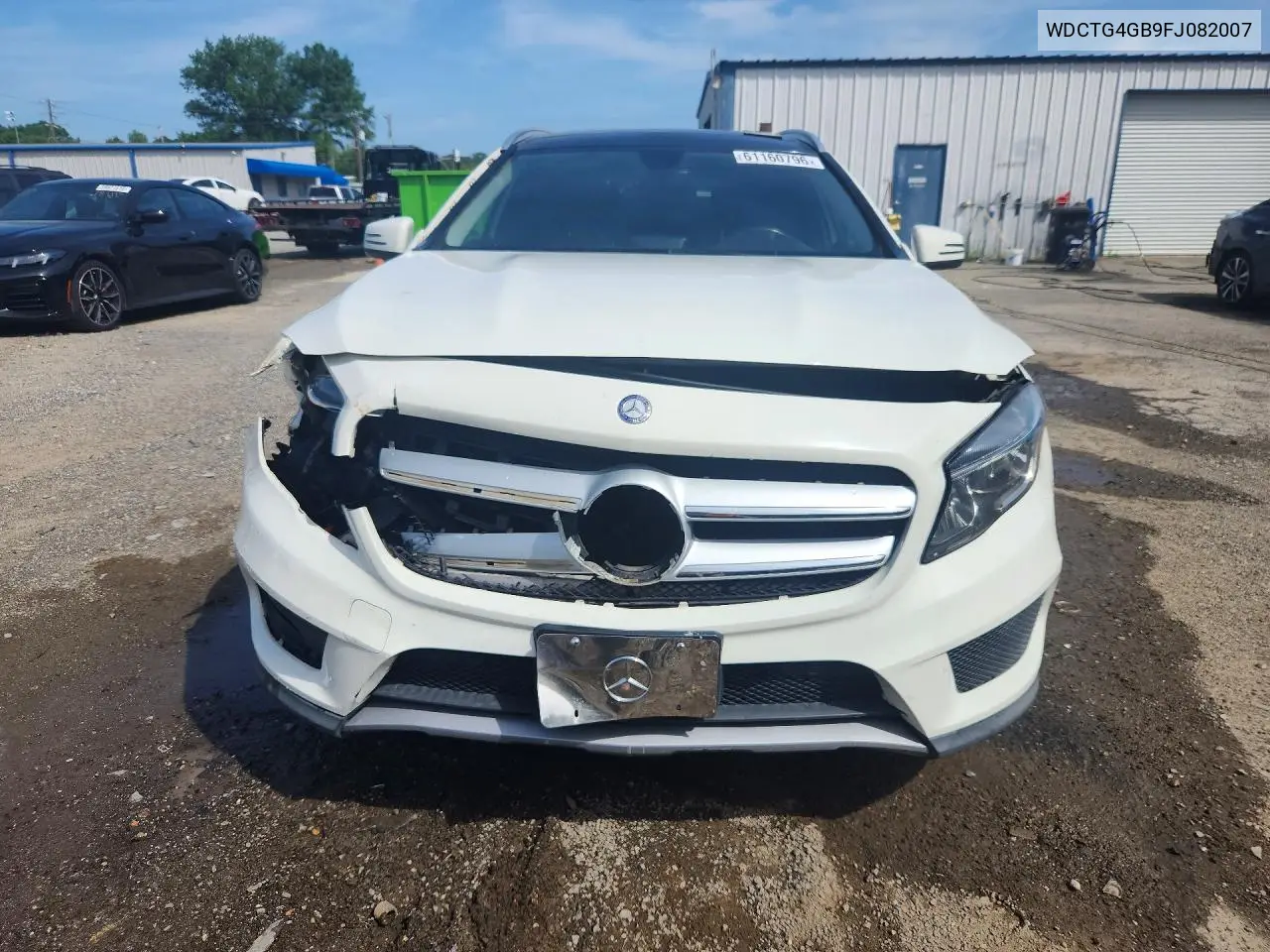 2015 Mercedes-Benz Gla 250 4Matic VIN: WDCTG4GB9FJ082007 Lot: 61160796