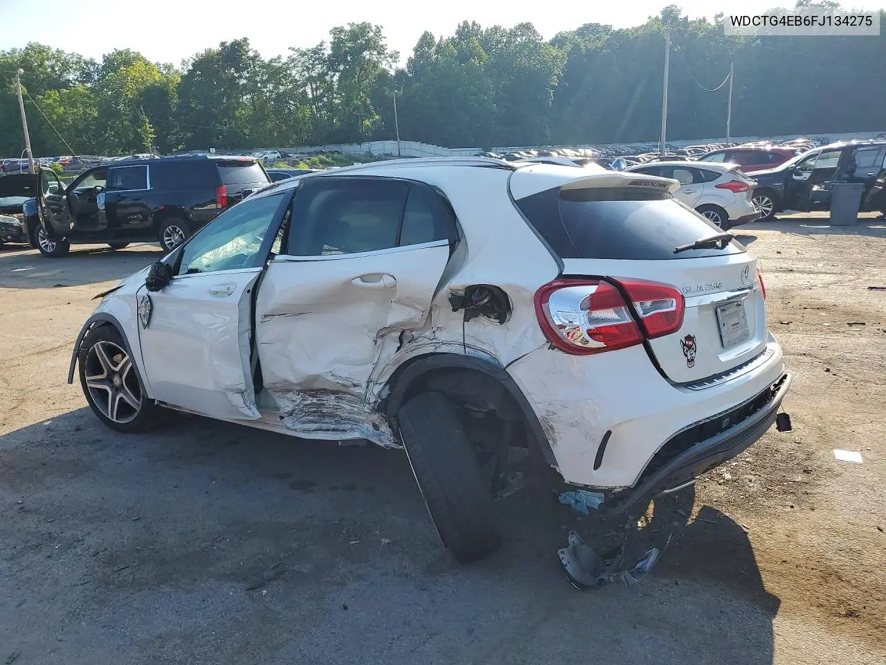 2015 Mercedes-Benz Gla 250 VIN: WDCTG4EB6FJ134275 Lot: 61182786