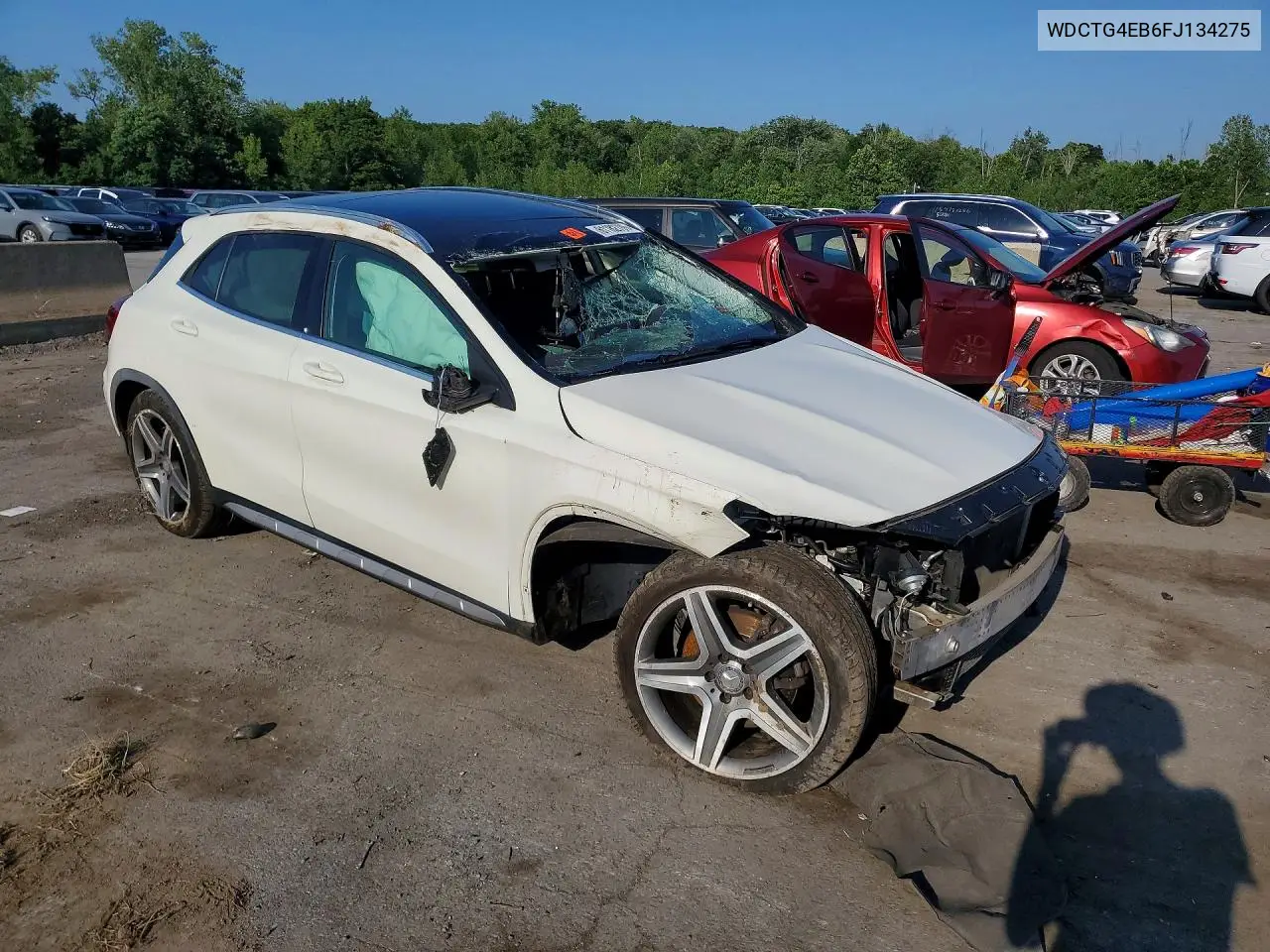 2015 Mercedes-Benz Gla 250 VIN: WDCTG4EB6FJ134275 Lot: 61182786