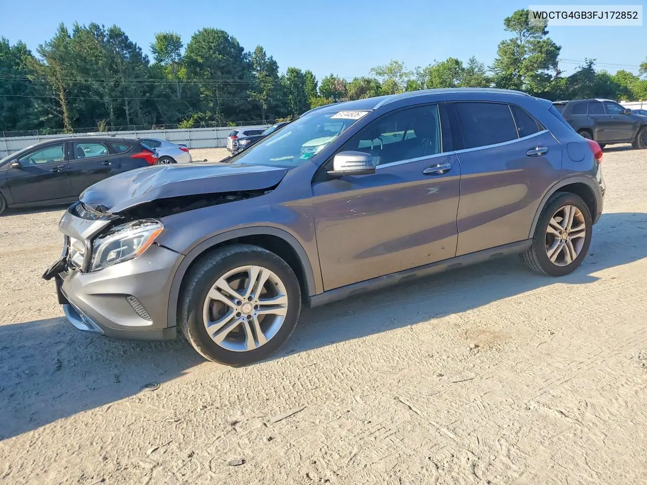 2015 Mercedes-Benz Gla 250 4Matic VIN: WDCTG4GB3FJ172852 Lot: 61244926