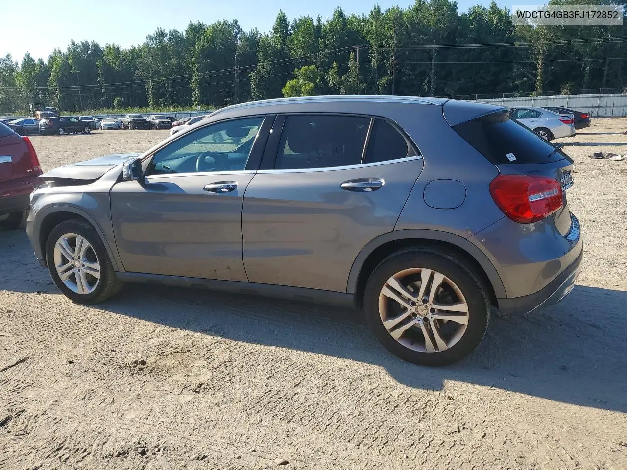 2015 Mercedes-Benz Gla 250 4Matic VIN: WDCTG4GB3FJ172852 Lot: 61244926