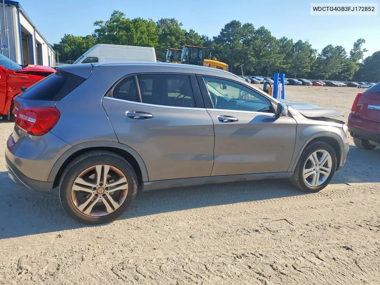 2015 Mercedes-Benz Gla 250 4Matic VIN: WDCTG4GB3FJ172852 Lot: 61244926