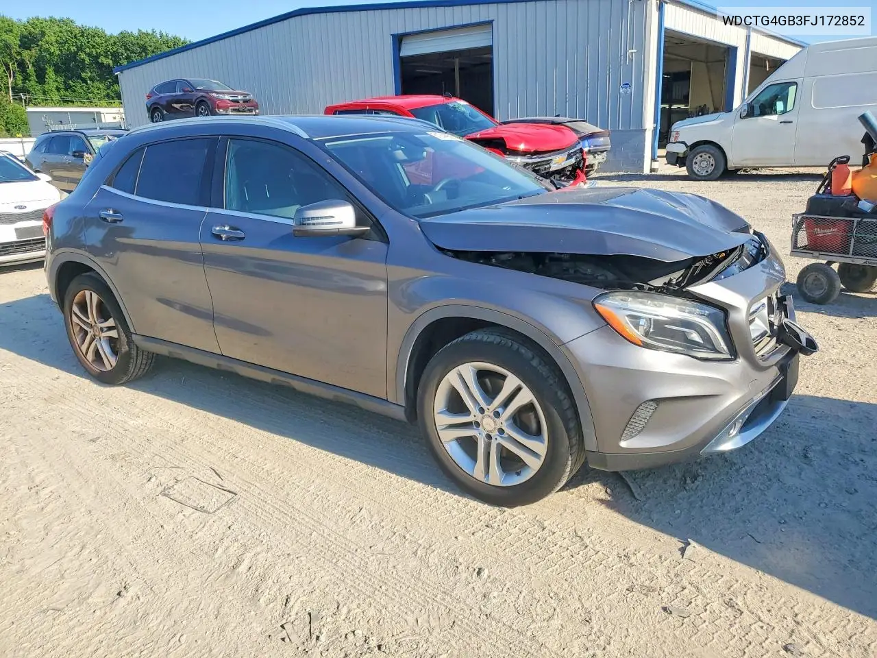 2015 Mercedes-Benz Gla 250 4Matic VIN: WDCTG4GB3FJ172852 Lot: 61244926