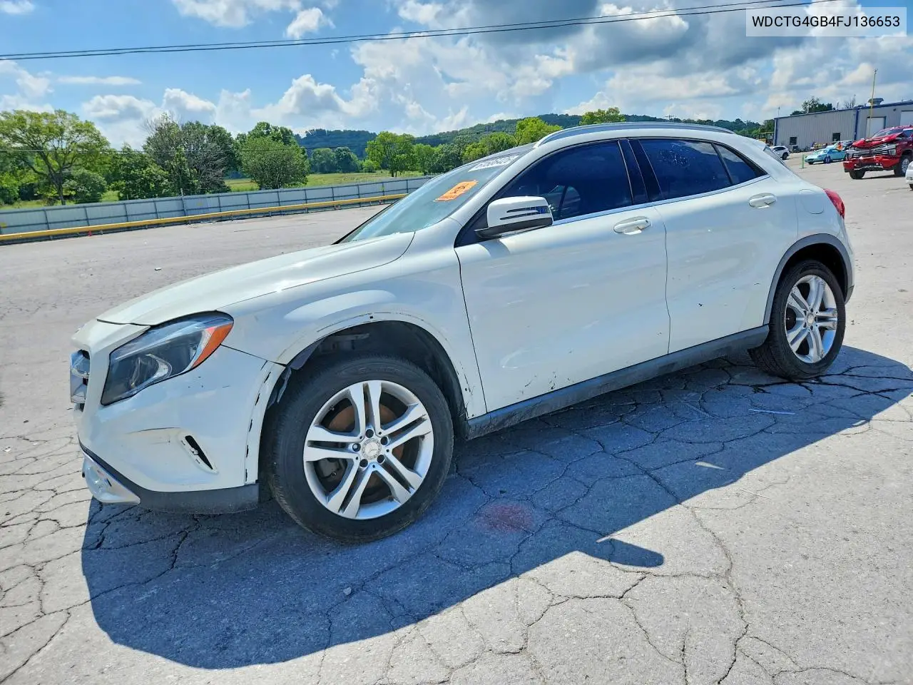 2015 Mercedes-Benz Gla 250 4Matic VIN: WDCTG4GB4FJ136653 Lot: 61506426