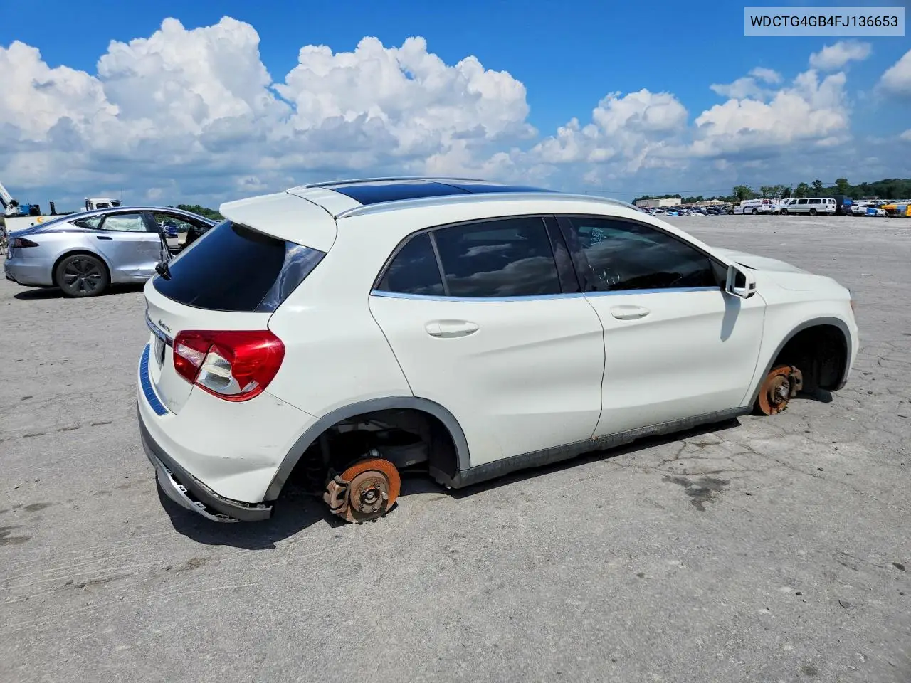 2015 Mercedes-Benz Gla 250 4Matic VIN: WDCTG4GB4FJ136653 Lot: 61506426