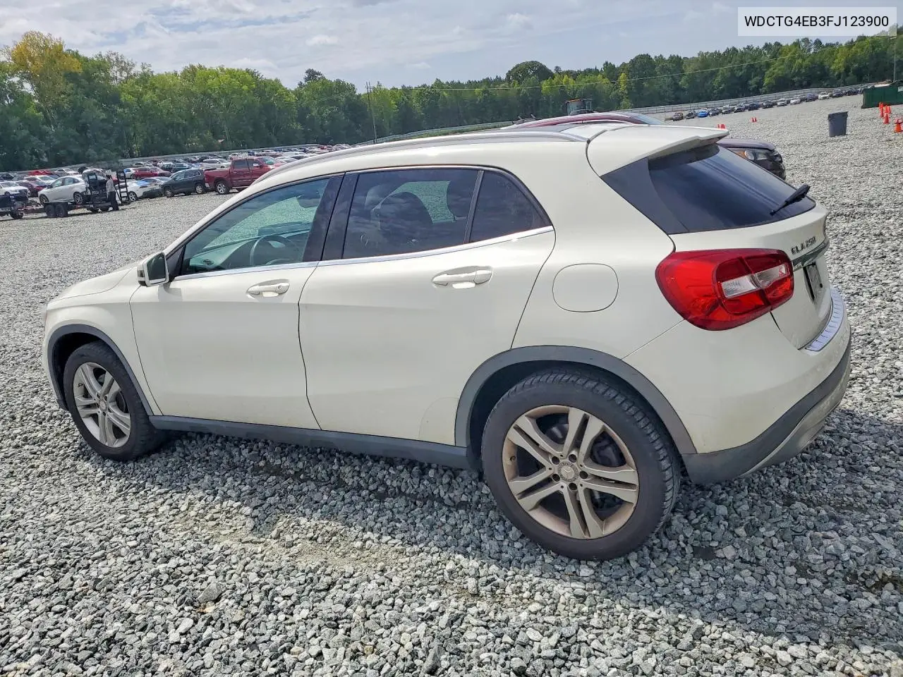 2015 Mercedes-Benz Gla 250 VIN: WDCTG4EB3FJ123900 Lot: 61509336