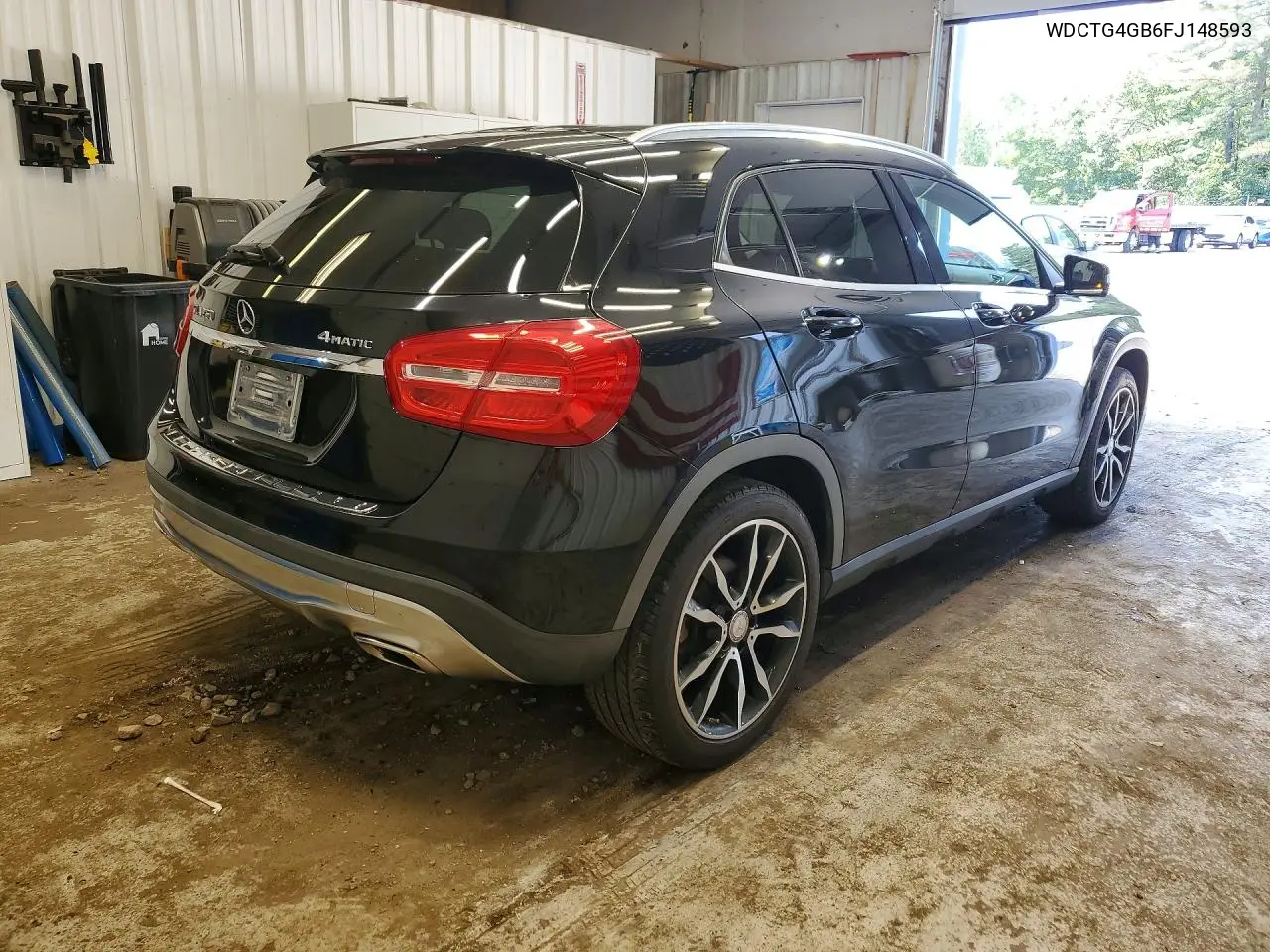 2015 Mercedes-Benz Gla 250 4Matic VIN: WDCTG4GB6FJ148593 Lot: 61536056