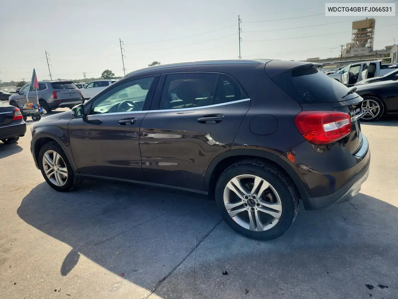 2015 Mercedes-Benz Gla 250 4Matic VIN: WDCTG4GB1FJ066531 Lot: 61559426