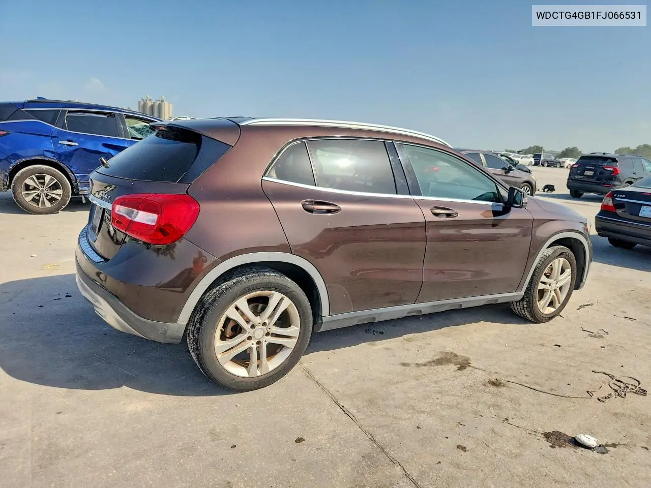 2015 Mercedes-Benz Gla 250 4Matic VIN: WDCTG4GB1FJ066531 Lot: 61559426