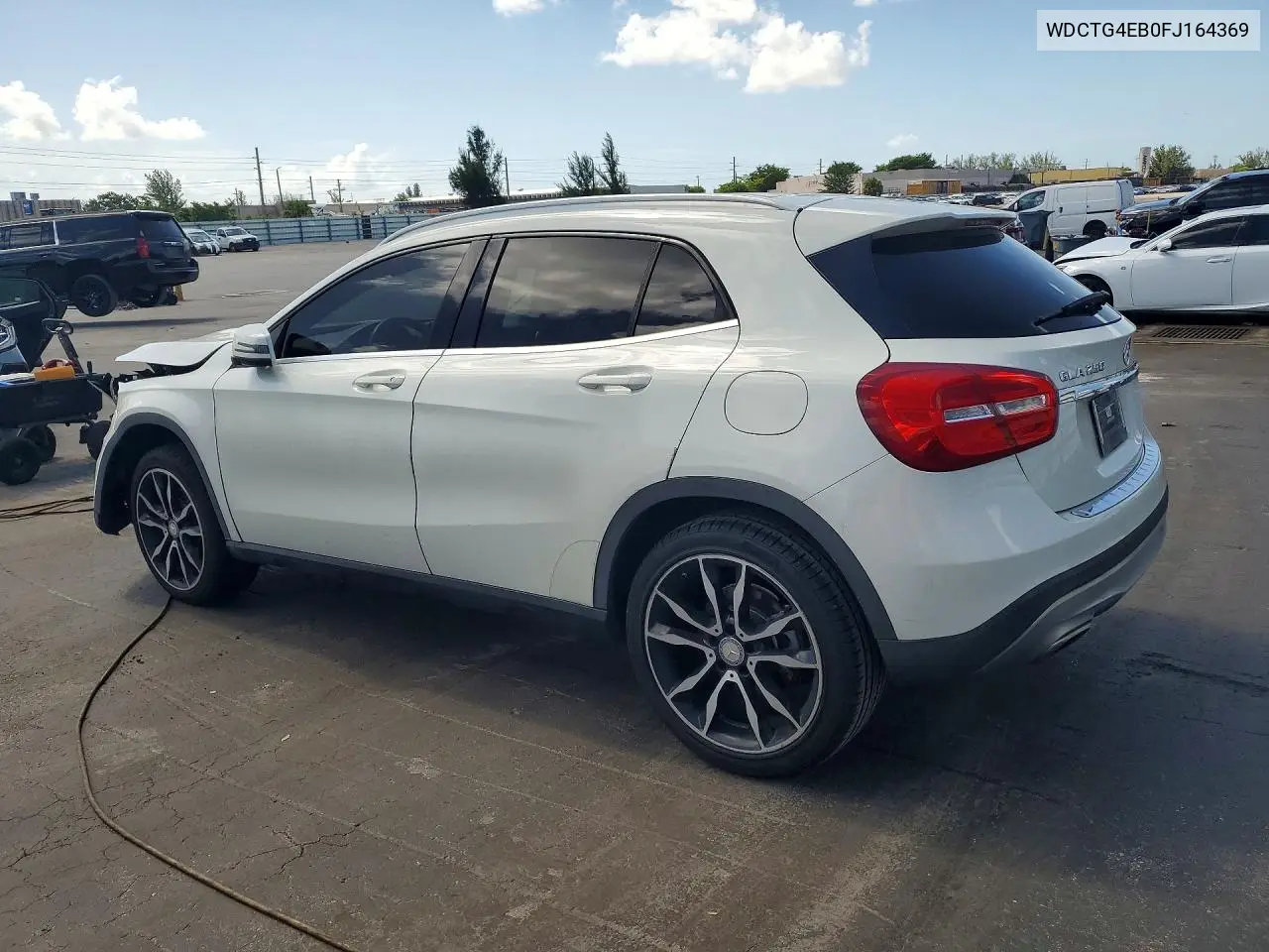2015 Mercedes-Benz Gla 250 VIN: WDCTG4EB0FJ164369 Lot: 61705106