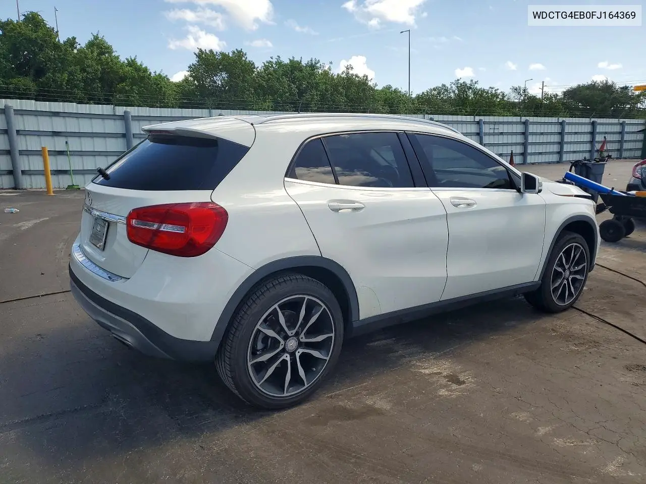 2015 Mercedes-Benz Gla 250 VIN: WDCTG4EB0FJ164369 Lot: 61705106