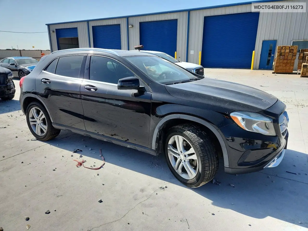 2015 Mercedes-Benz Gla 250 VIN: WDCTG4EB0FJ116273 Lot: 61871216