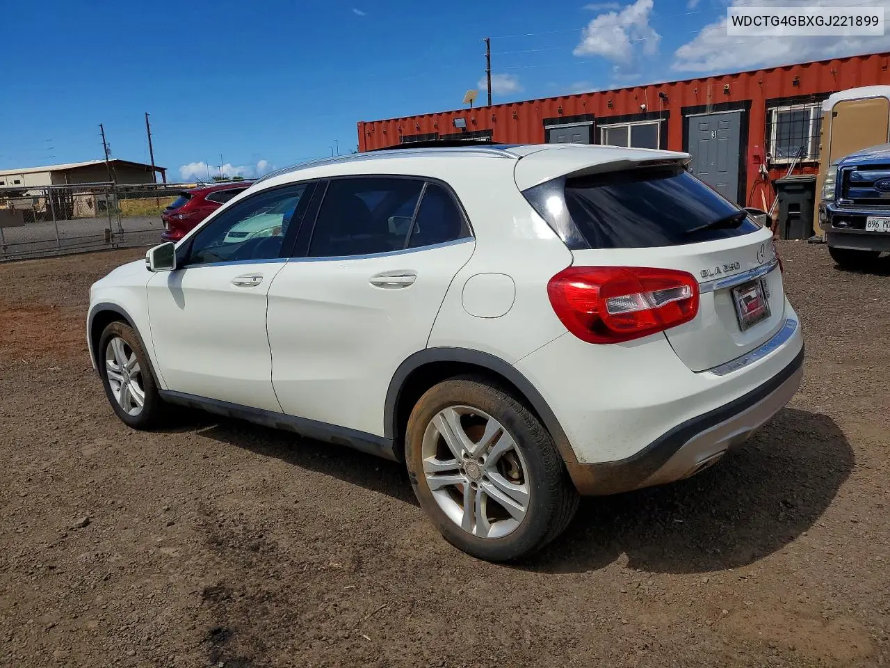 2016 Mercedes-Benz Gla 250 4Matic VIN: WDCTG4GBXGJ221899 Lot: 57351946