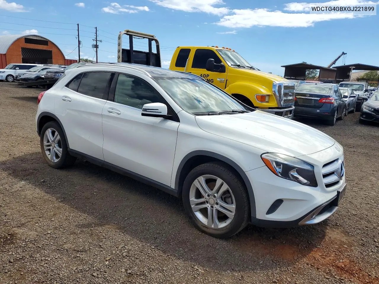 2016 Mercedes-Benz Gla 250 4Matic VIN: WDCTG4GBXGJ221899 Lot: 57351946