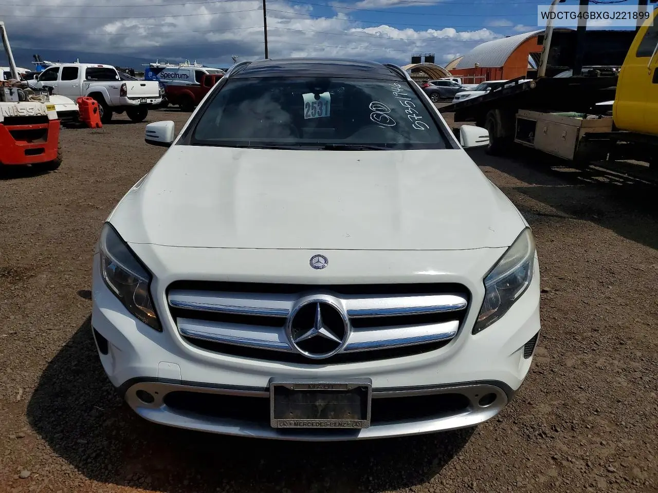 2016 Mercedes-Benz Gla 250 4Matic VIN: WDCTG4GBXGJ221899 Lot: 57351946