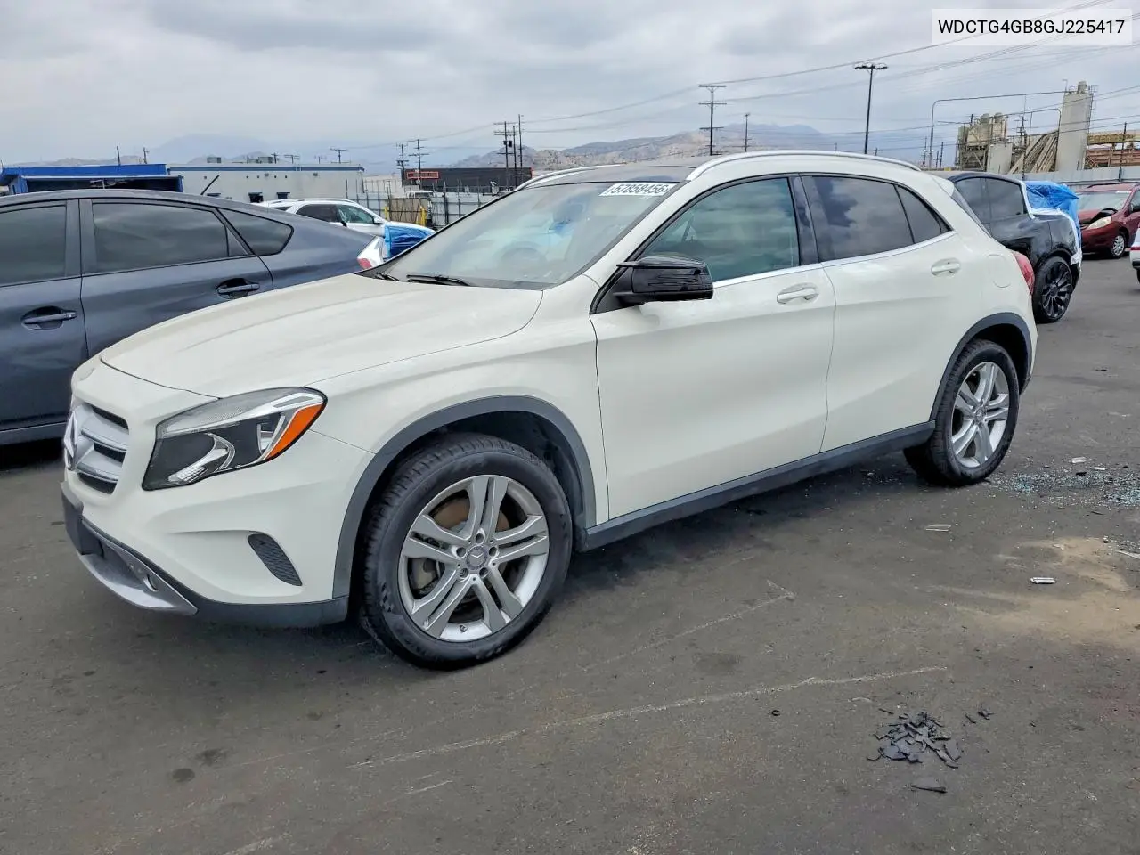 2016 Mercedes-Benz Gla 250 4Matic VIN: WDCTG4GB8GJ225417 Lot: 57858456