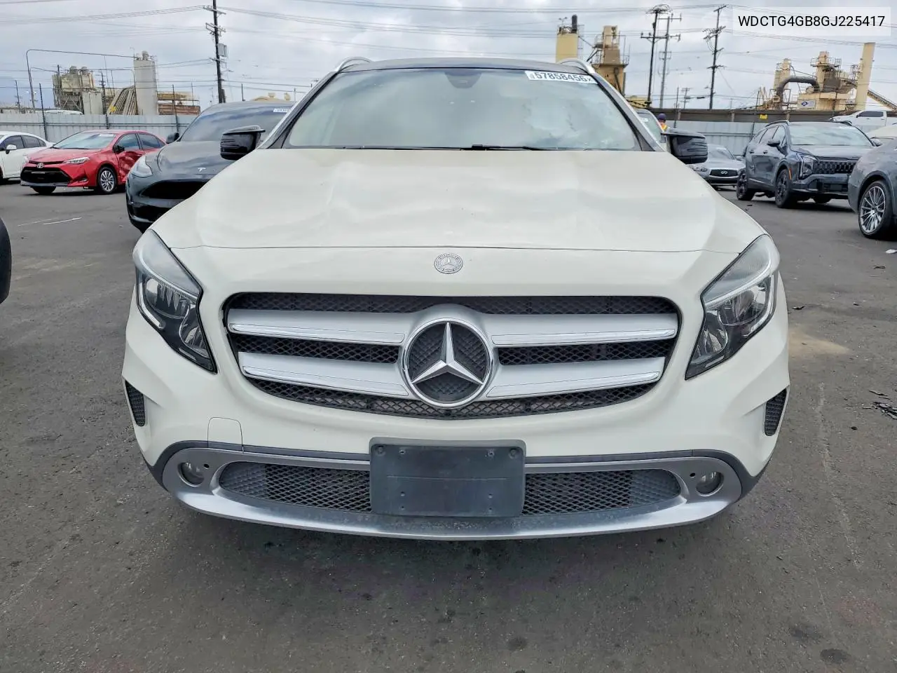 2016 Mercedes-Benz Gla 250 4Matic VIN: WDCTG4GB8GJ225417 Lot: 57858456