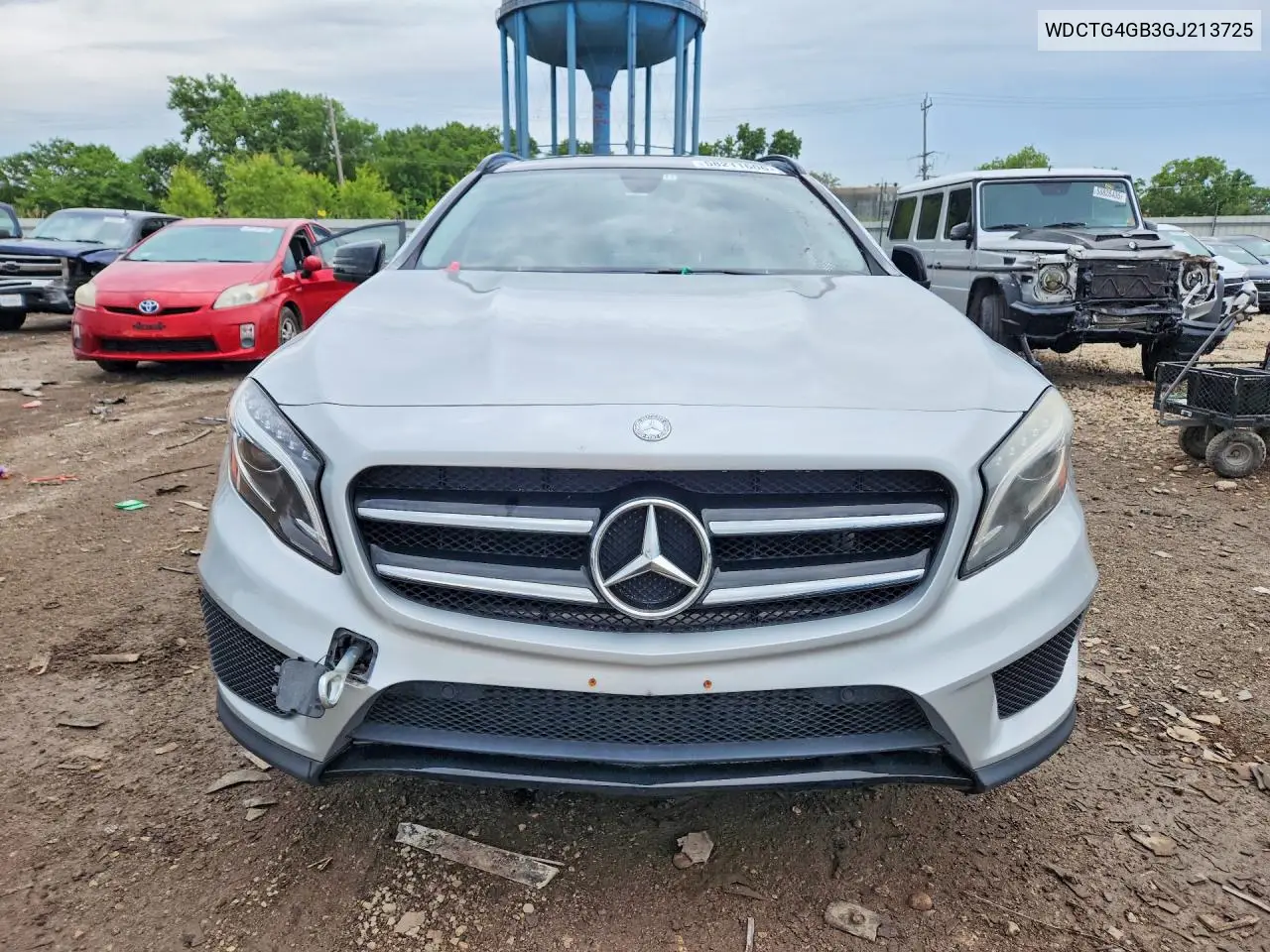 2016 Mercedes-Benz Gla 250 4Matic VIN: WDCTG4GB3GJ213725 Lot: 58211606