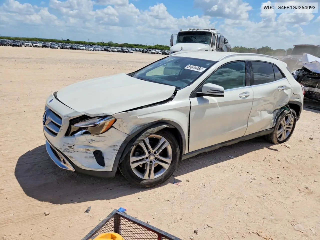 2016 Mercedes-Benz Gla 250 VIN: WDCTG4EB1GJ264093 Lot: 59645456