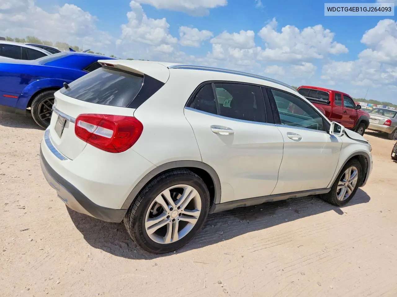 2016 Mercedes-Benz Gla 250 VIN: WDCTG4EB1GJ264093 Lot: 59645456