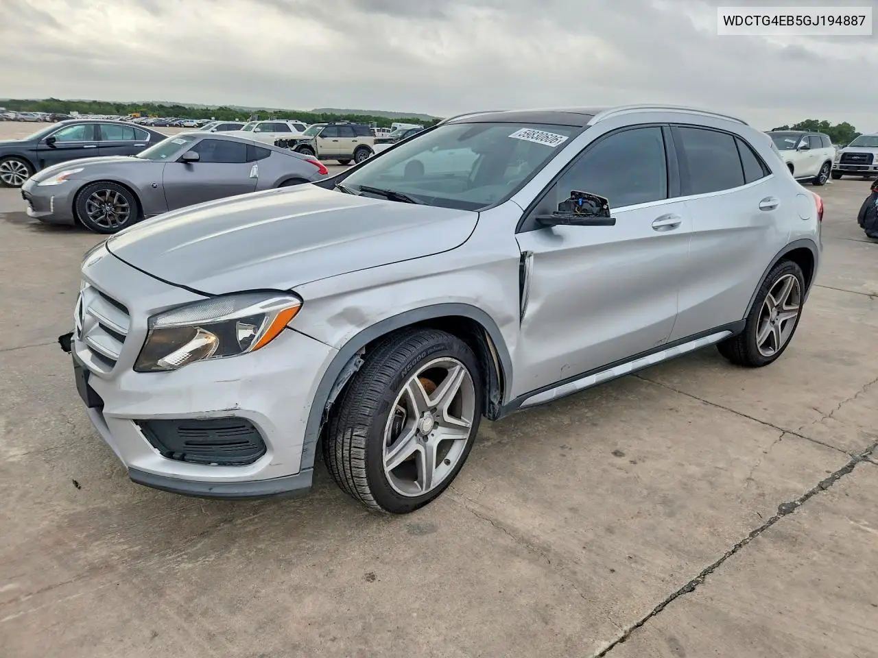 2016 Mercedes-Benz Gla 250 VIN: WDCTG4EB5GJ194887 Lot: 59830606