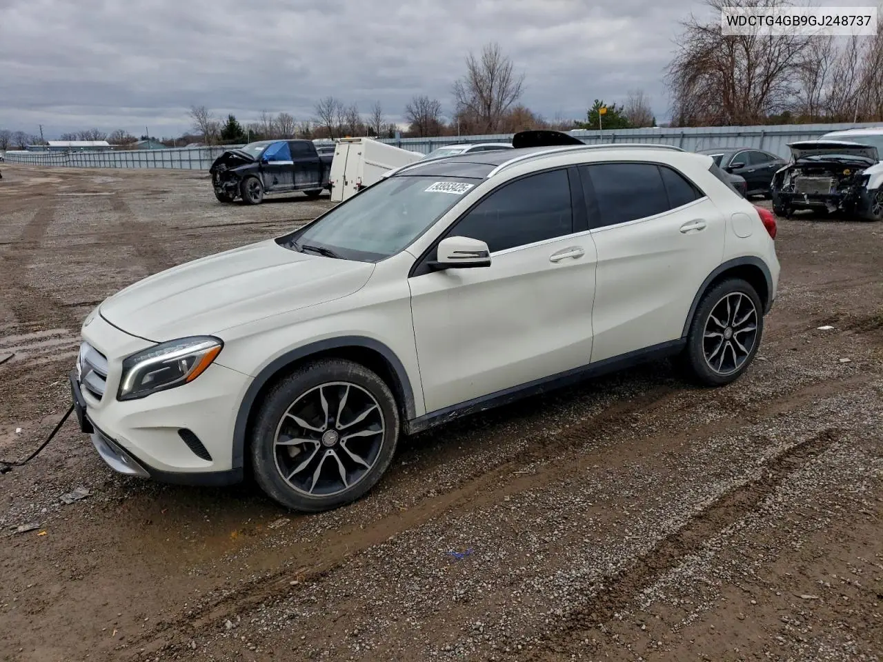 WDCTG4GB9GJ248737 2016 Mercedes-Benz Gla 250 4Matic