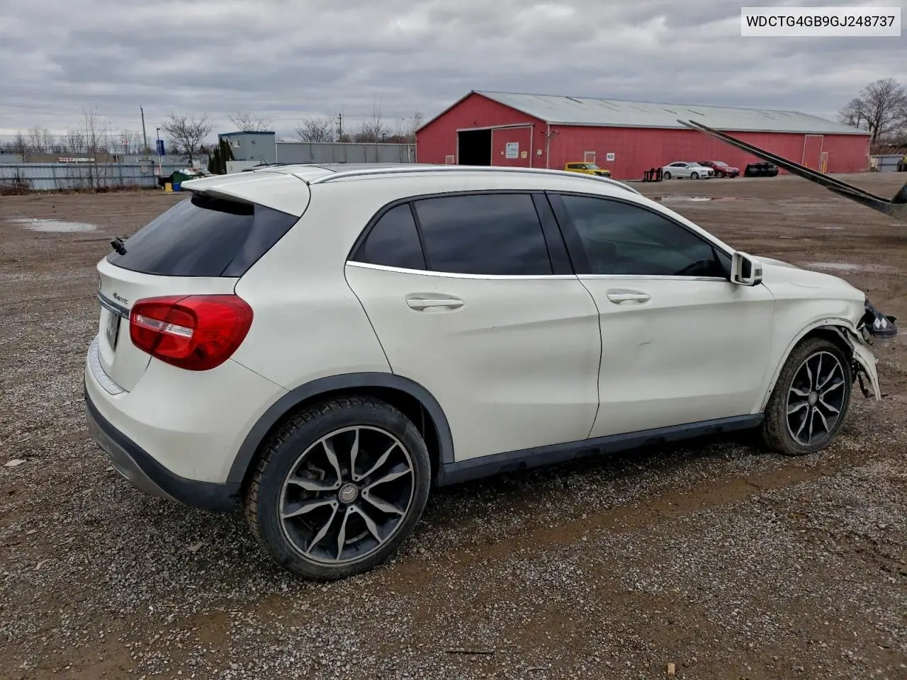 WDCTG4GB9GJ248737 2016 Mercedes-Benz Gla 250 4Matic