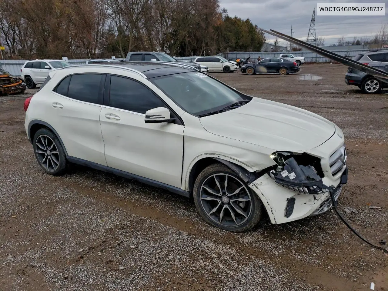 WDCTG4GB9GJ248737 2016 Mercedes-Benz Gla 250 4Matic