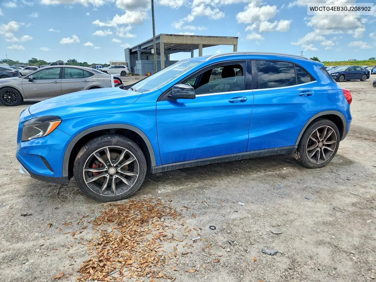 2016 Mercedes-Benz Gla 250 VIN: WDCTG4EB3GJ208902 Lot: 97683505