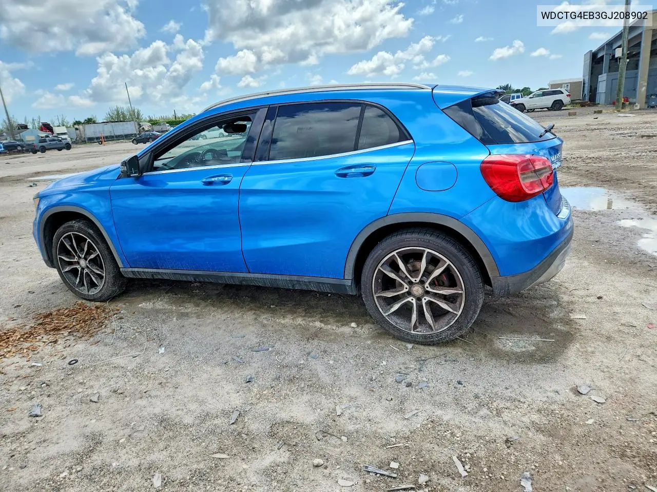 2016 Mercedes-Benz Gla 250 VIN: WDCTG4EB3GJ208902 Lot: 97683505