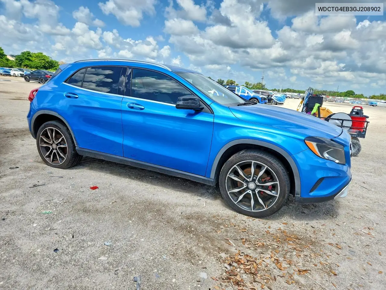 2016 Mercedes-Benz Gla 250 VIN: WDCTG4EB3GJ208902 Lot: 97683505
