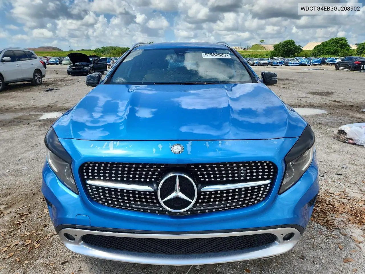 2016 Mercedes-Benz Gla 250 VIN: WDCTG4EB3GJ208902 Lot: 97683505
