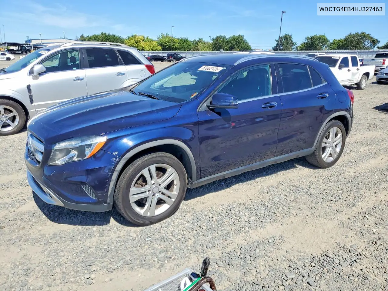2017 Mercedes-Benz Gla 250 VIN: WDCTG4EB4HJ327463 Lot: 57002126