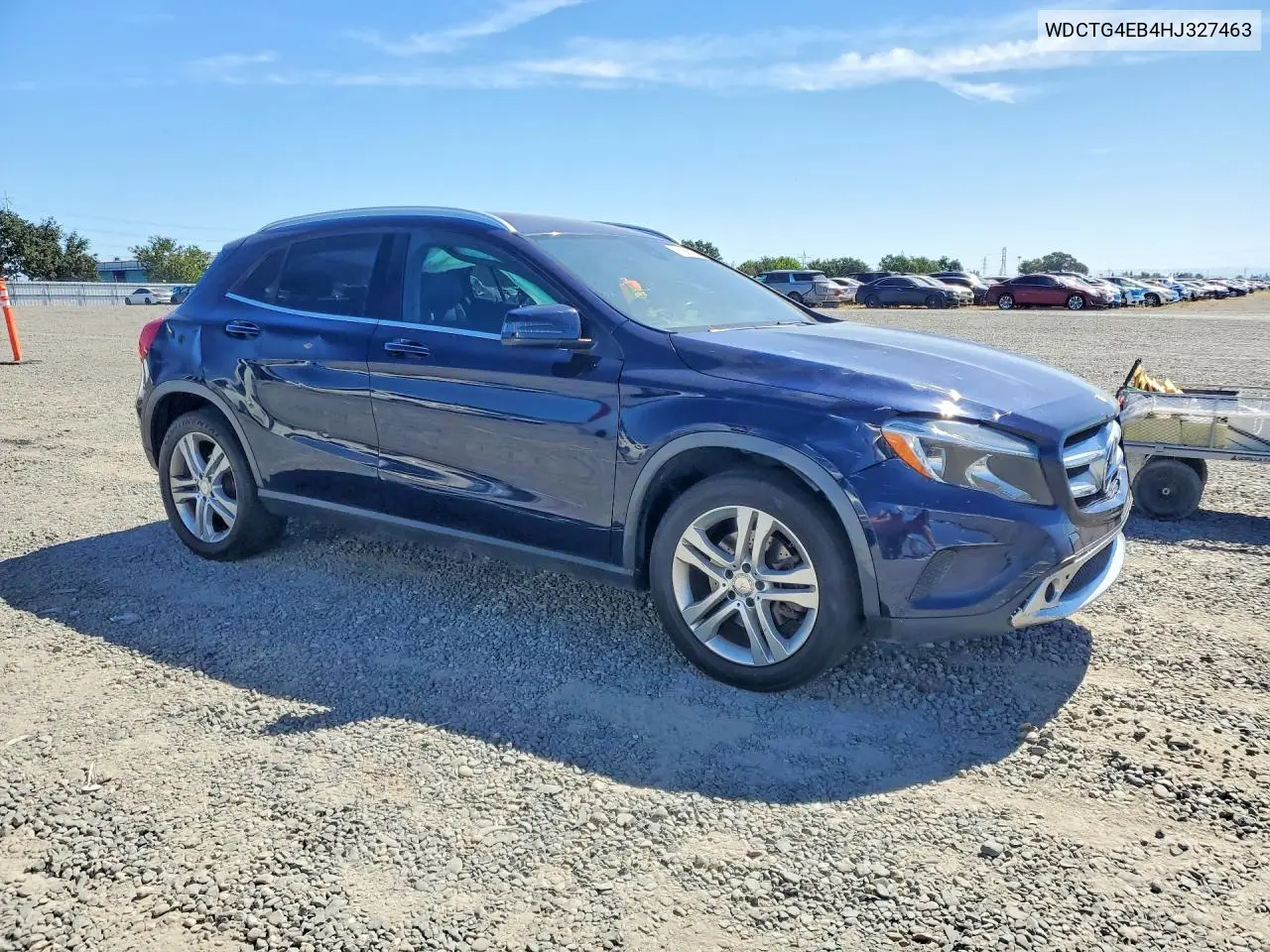 2017 Mercedes-Benz Gla 250 VIN: WDCTG4EB4HJ327463 Lot: 57002126