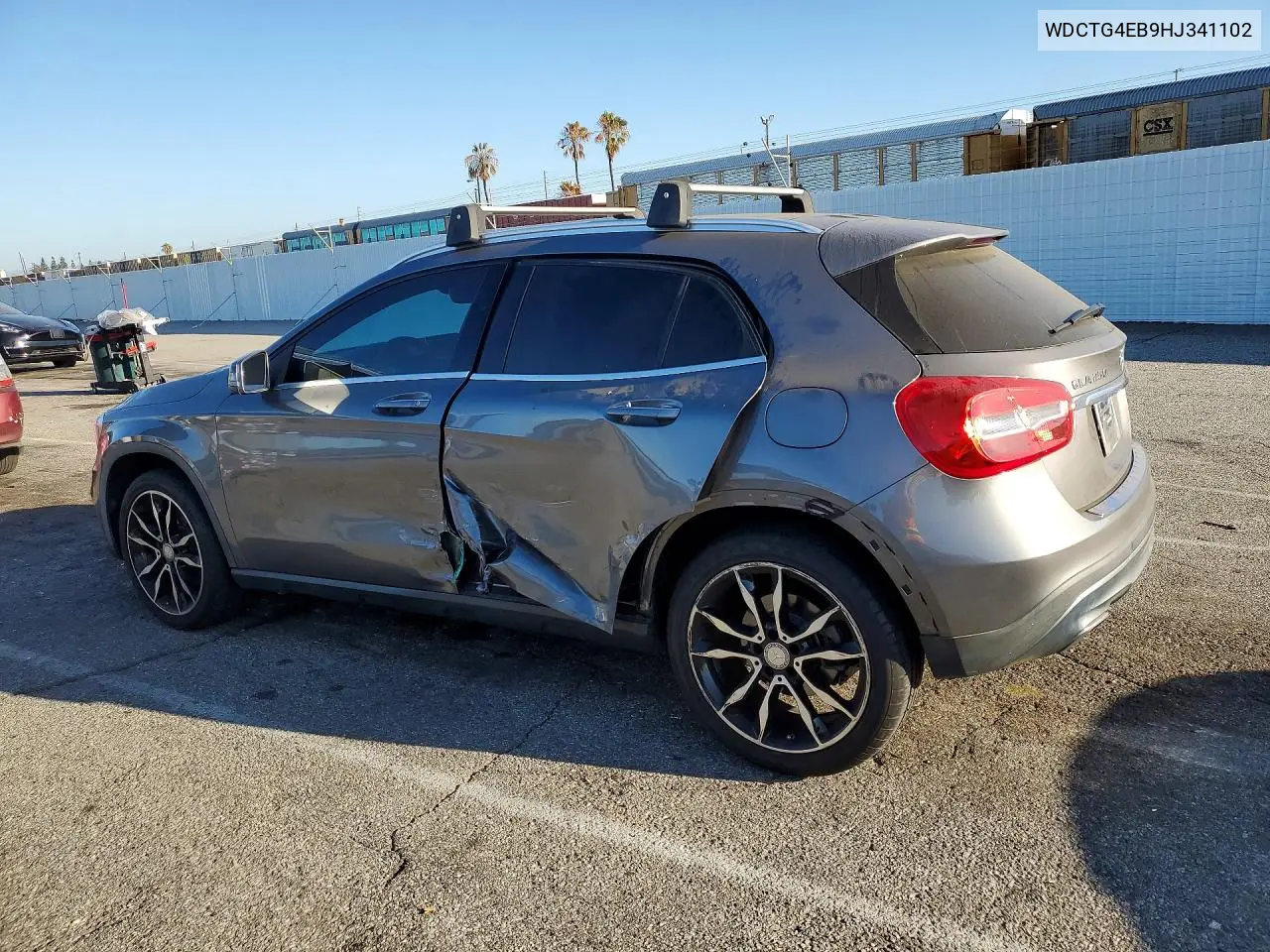 2017 Mercedes-Benz Gla 250 VIN: WDCTG4EB9HJ341102 Lot: 57492836