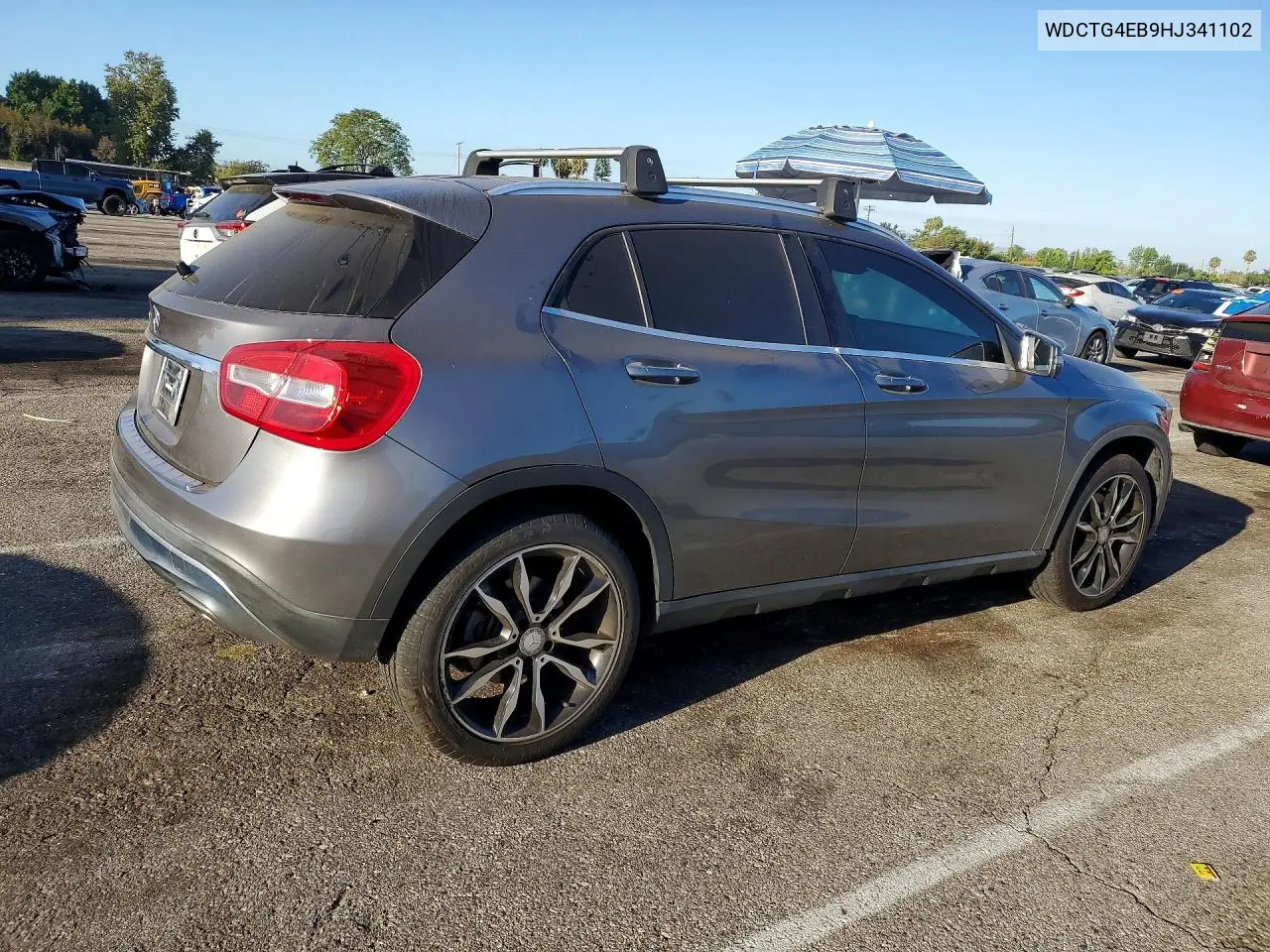 2017 Mercedes-Benz Gla 250 VIN: WDCTG4EB9HJ341102 Lot: 57492836