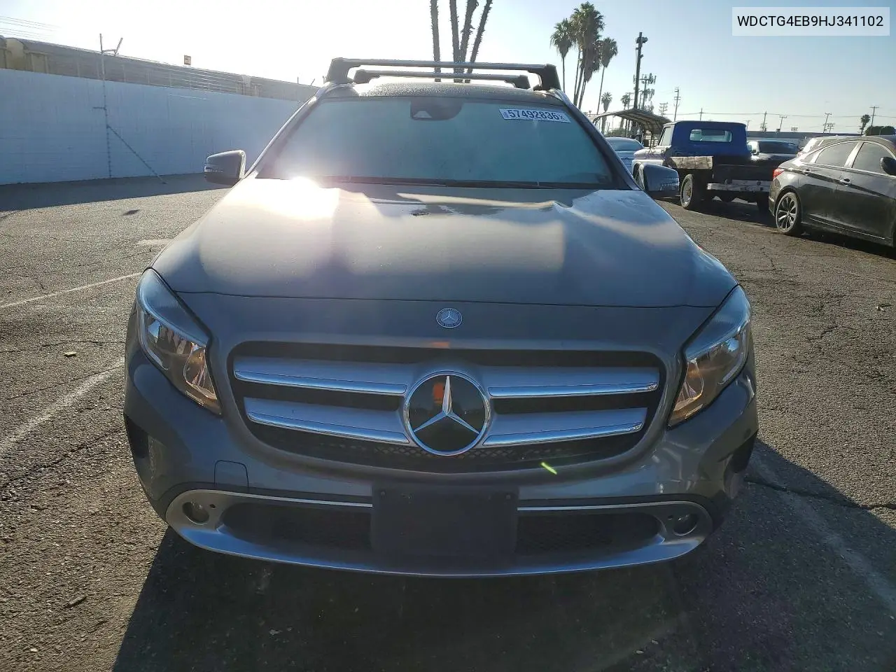 2017 Mercedes-Benz Gla 250 VIN: WDCTG4EB9HJ341102 Lot: 57492836