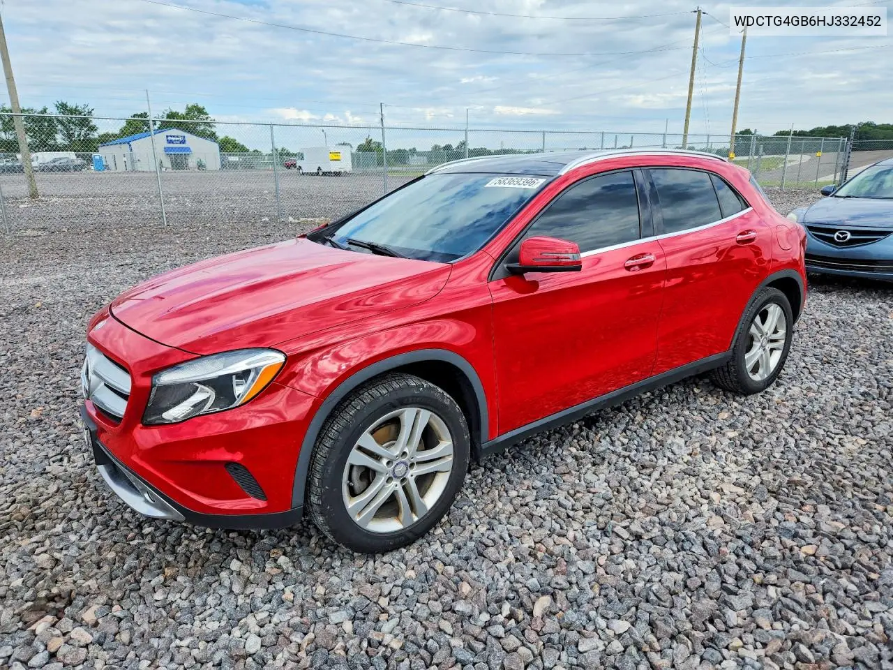 2017 Mercedes-Benz Gla 250 4Matic VIN: WDCTG4GB6HJ332452 Lot: 58369396