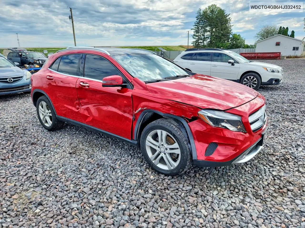 2017 Mercedes-Benz Gla 250 4Matic VIN: WDCTG4GB6HJ332452 Lot: 58369396
